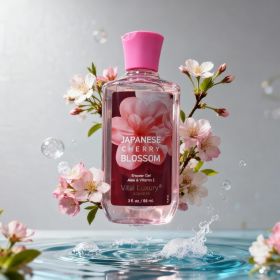 Bathing Travel Shower Gel, Various Scented Shower Gels And Home Fragrance Oils, Perfect Gifts For Birthdays And Mother'S Day, Delightful Surprise (Option: Japanese Cherry Blossom)